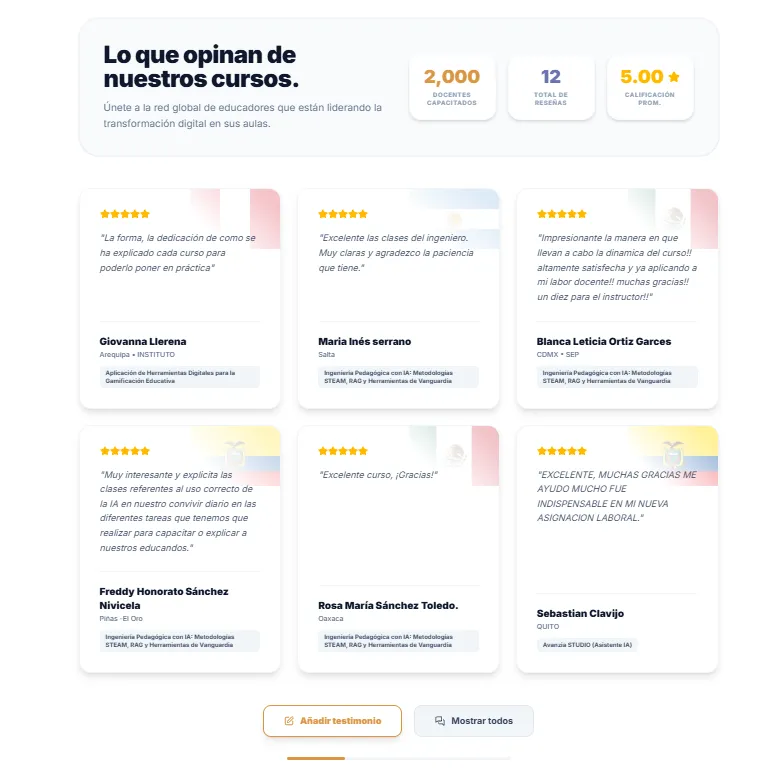 Avanzia Latam — captura 4
